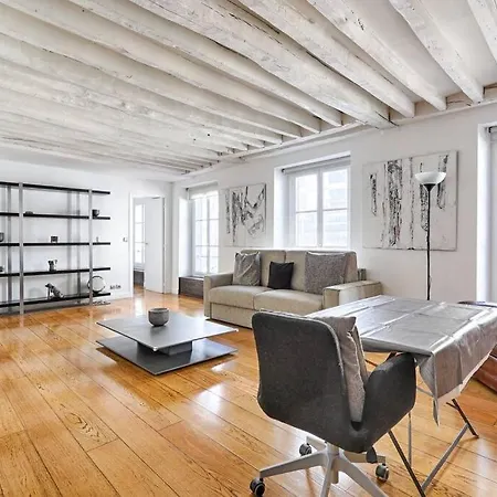 Marais Historical Center Charming Apartment 1Br Paris Exterior photo